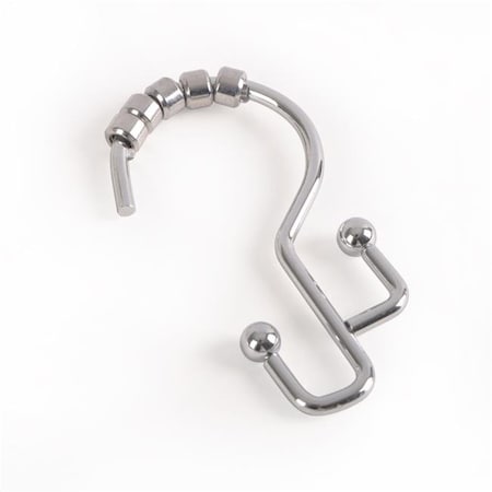 Utopia Alley Utopia Alley Double Roller Shower Hook  Chrome HK3SS